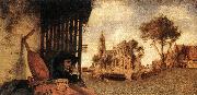 FABRITIUS, Carel View of the City of Delft dfg Spain oil painting artist